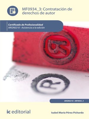 cover image of Contratación de derechos de autor. ARGN0210